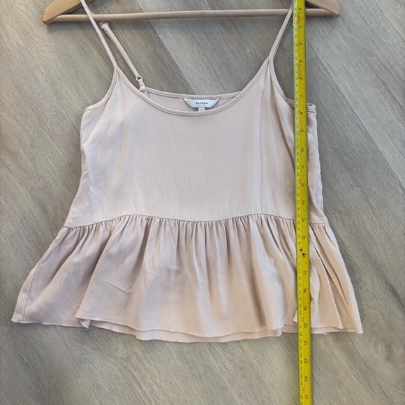 Aritzia Talula rayon tank top with adjustable straps - Picture 6 of 8
